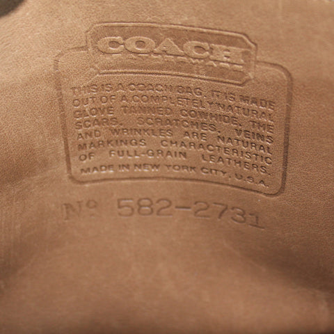 Vintage Coach Camera Bag Purse Putty 9760