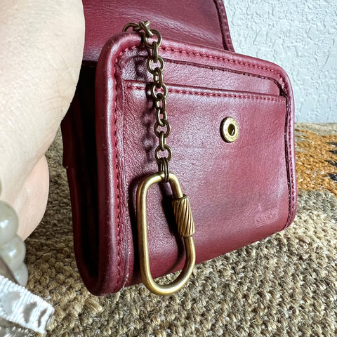 Vintage Coach Multi-function Purse Red 7219