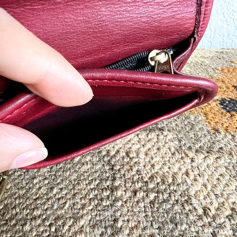 Vintage Coach Multi-function Purse Red 7219