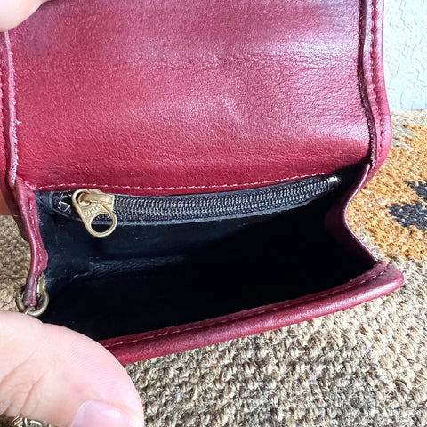 Vintage Coach Multi-function Purse Red 7219