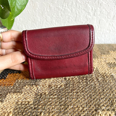 Vintage Coach Multi-function Purse Red 7219