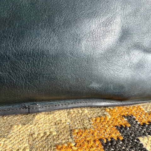 Vintage Coach Slim Satchel Navy 9430