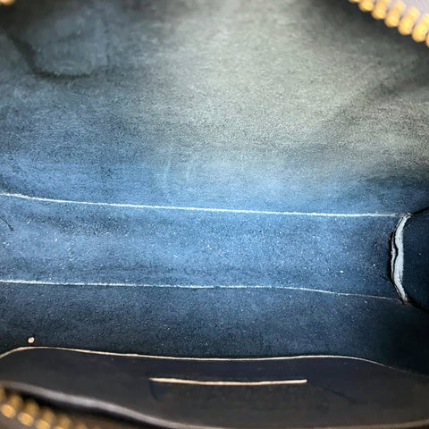 Vintage Coach Slim Satchel Navy 9430