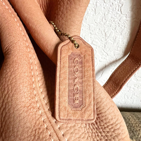 Vintage Coach Small Backpack Nubuc Sand 4938