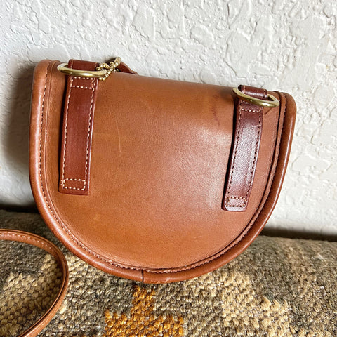 Vintage Coach Mini Belt Bag 9826 British Tan with Box