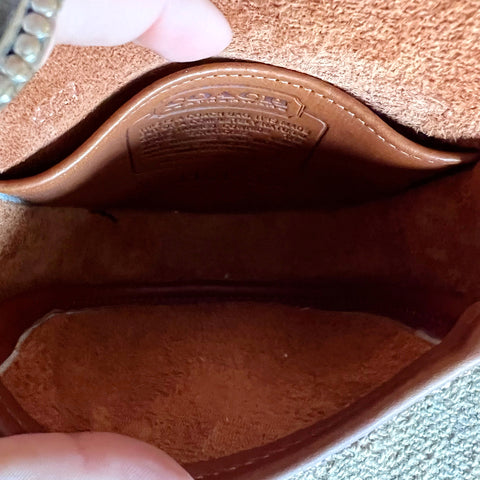 Vintage Coach Mini Belt Bag 9826 British Tan with Box