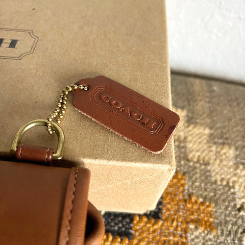 Vintage Coach Mini Belt Bag 9826 British Tan with Box
