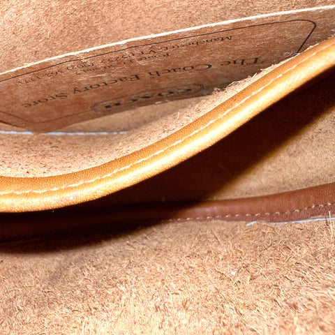 Vintage Coach Mini Belt Bag 9826 British Tan with Box