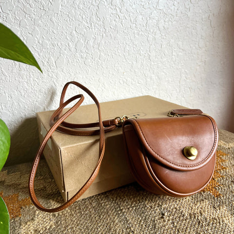 Vintage Coach Mini Belt Bag 9826 British Tan with Box