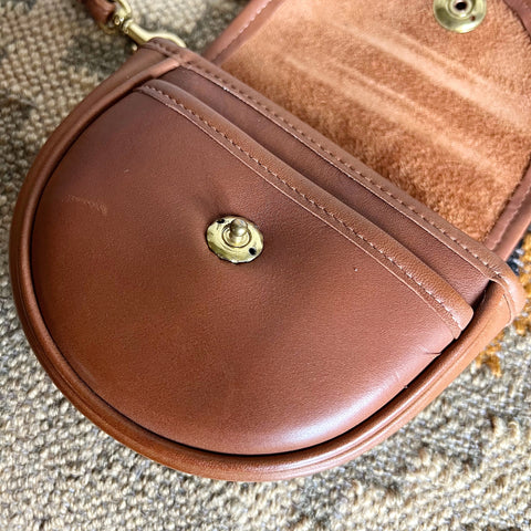Vintage Coach Mini Belt Bag 9826 British Tan with Box