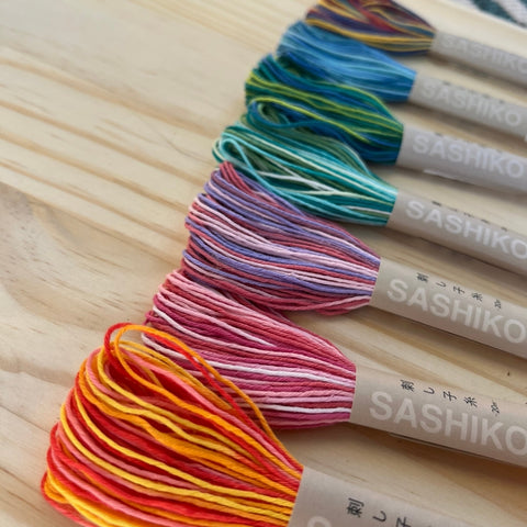 Olympus Cotton Sashiko Variegated Thread