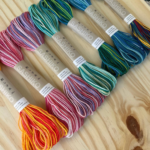 Olympus Cotton Sashiko Variegated Thread