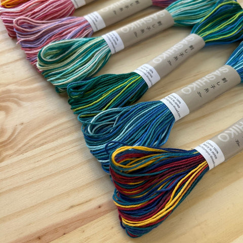 Olympus Cotton Sashiko Variegated Thread