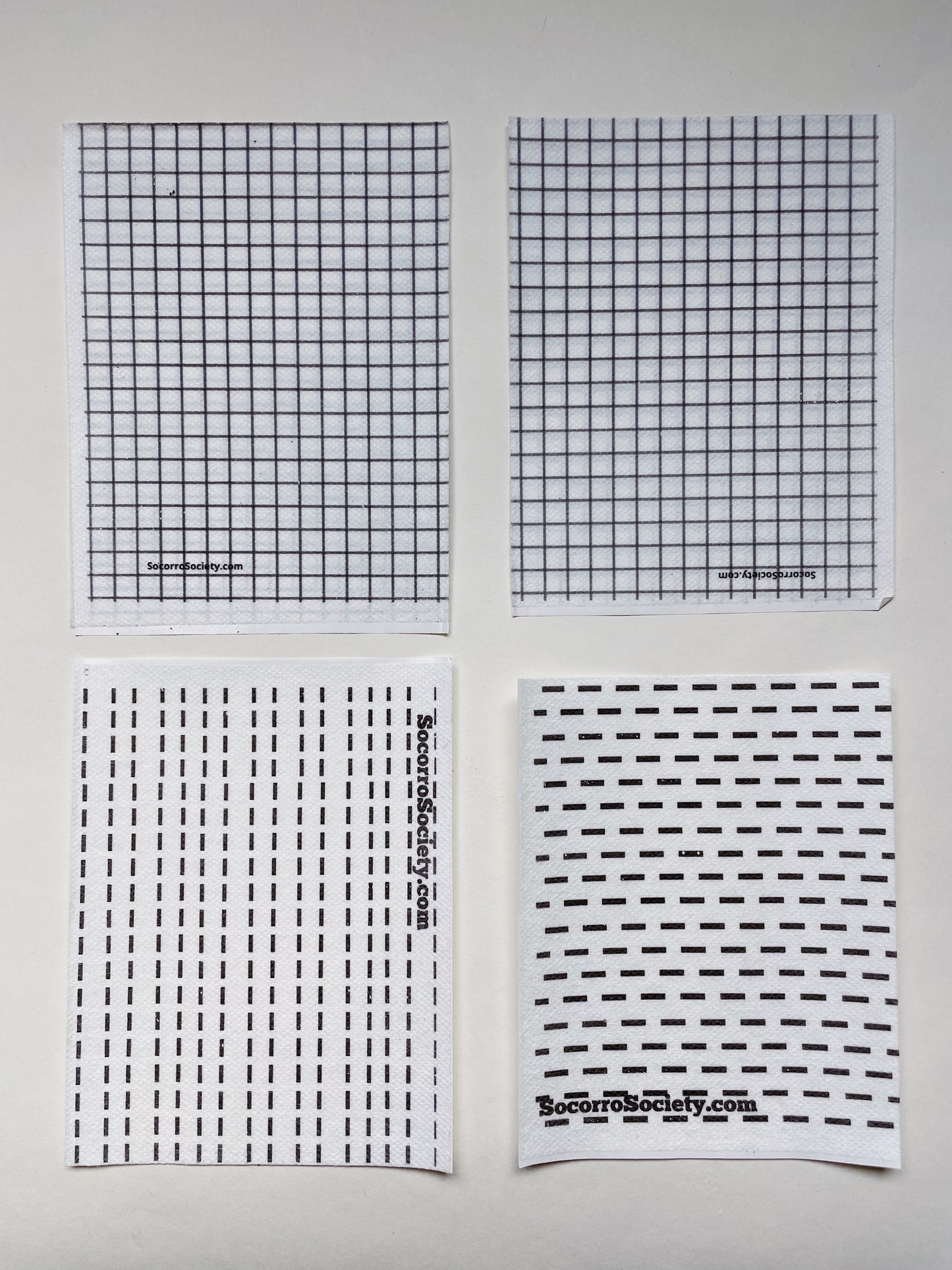 Stick & Stitch Visible Mending Grids Starter Pack