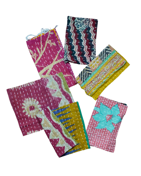 Vintage Fabric Patches Bundle
