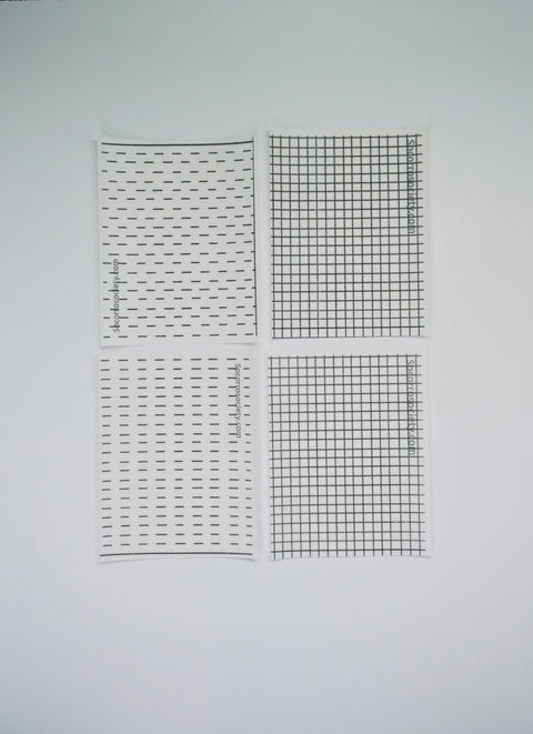 Visible Mending Stick and Stitch Patterns- Starter Pack