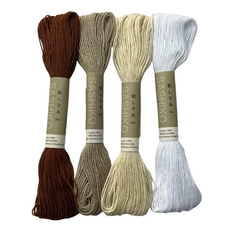 Desert Sashiko Thread Bundle
