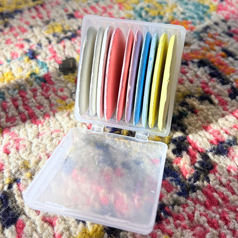 Fabric Marking Chalk with Storage Box (10Pcs)