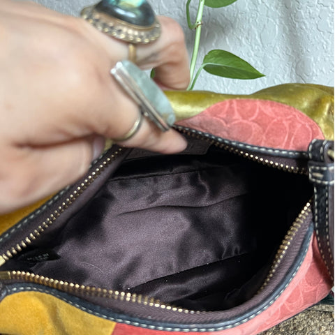 Coach Limited Edition Ergo Patchwork Pouch 40832