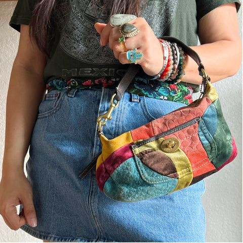 Coach Limited Edition Ergo Patchwork Pouch 40832