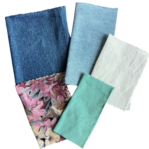 Vintage Fabric Patches Bundle