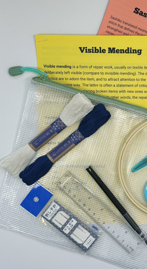 Basics Of Visible Mending Kit