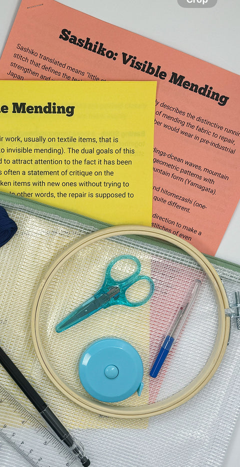 Basics Of Visible Mending Kit