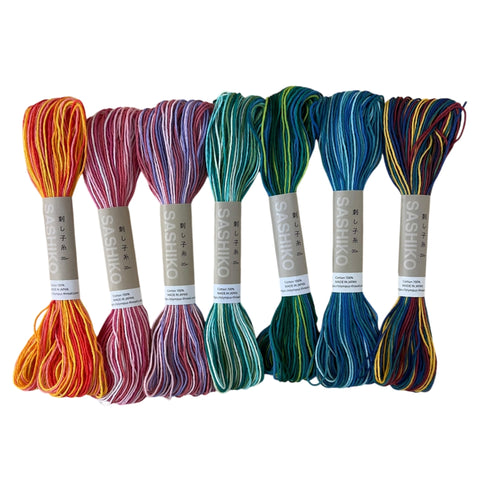 Olympus Cotton Sashiko Variegated Thread