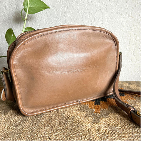 Vintage Coach Camera Bag Purse Putty 9760