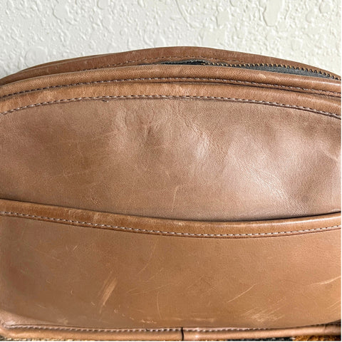 Vintage Coach Camera Bag Purse Putty 9760