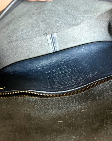 Vintage Coach City Bag 9790 Navy