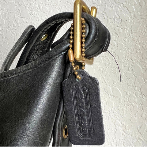 Vintage Coach XL Duffle Sac Black 9085