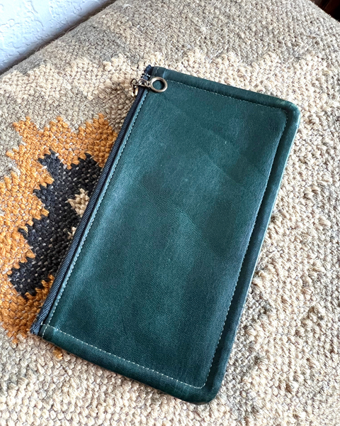 Vintage Coach Skinny Case Cosmetic Zip 7170