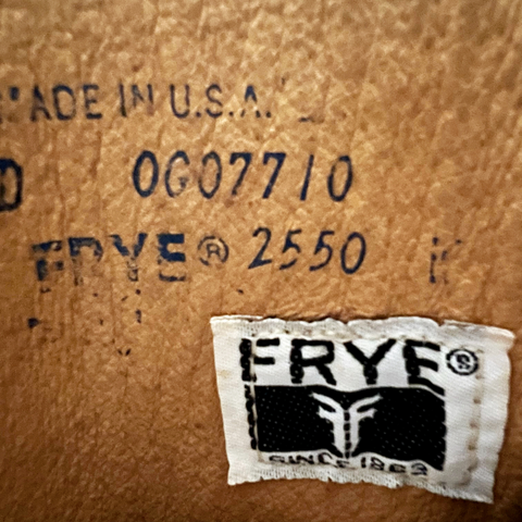 Vintage Frye Campus Boot