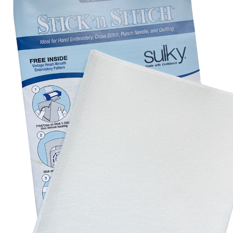 Sulky Paper Solvy 8.5"x11" Stick ‘n Stitch Sheets