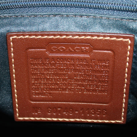 Vintage Coach Holiday Patchwork Bleecker Duffle CM357