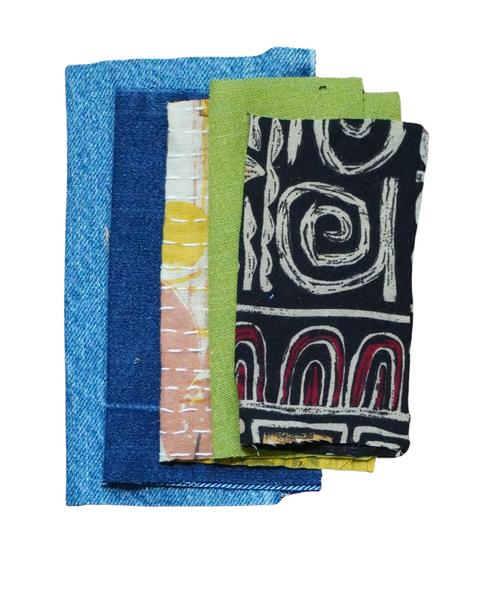 Vintage Fabric Patches Bundle