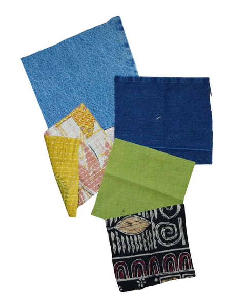 Vintage Fabric Patches Bundle