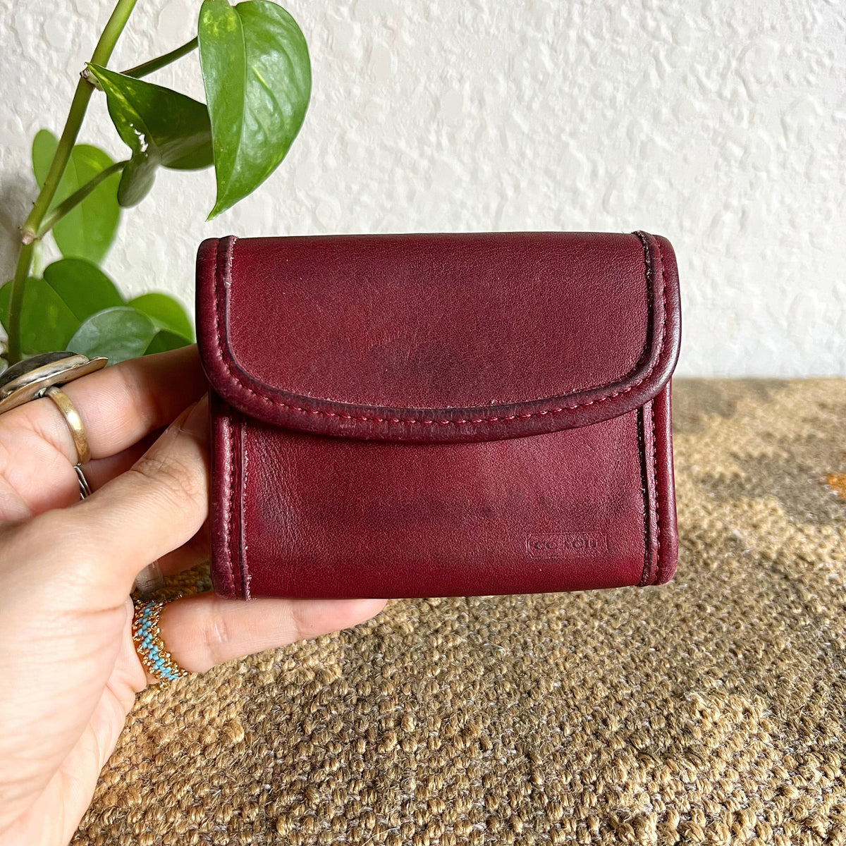 Vintage Coach Multi-function Purse Red 7219 – Socorro Society
