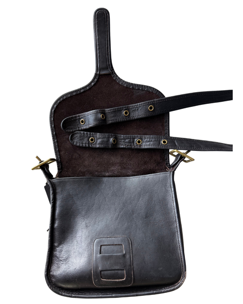 Vintage Coach Pre-Creed Mocha Courier Pouch (8920)