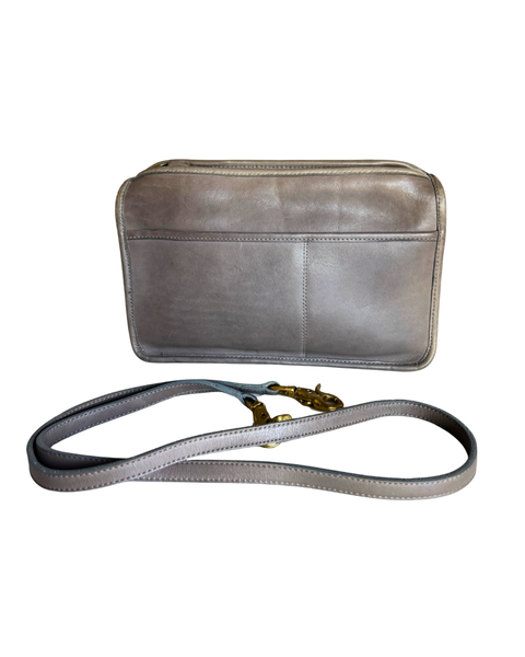 Vintage Coach Grey Compartment Bag (9300)