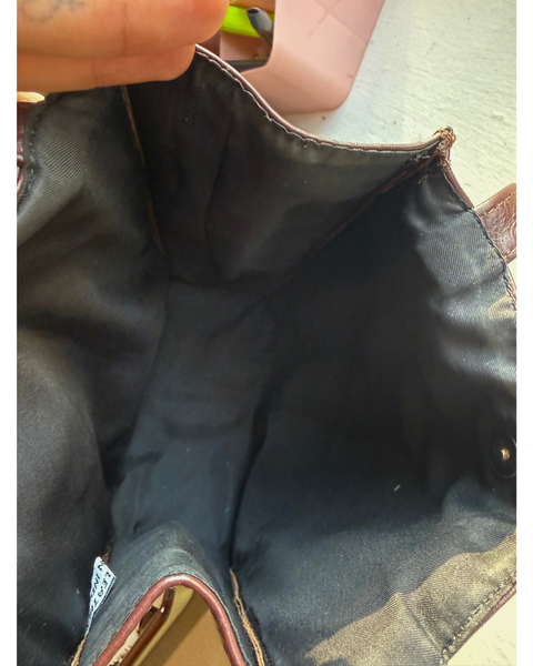 Classic Brown Genuine Leather Shopper Bag