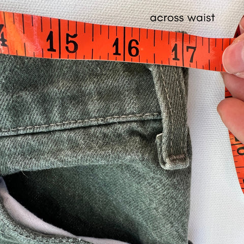 Vintage Levi's 550 Orange Tab Dark Green Jeans W36 L32