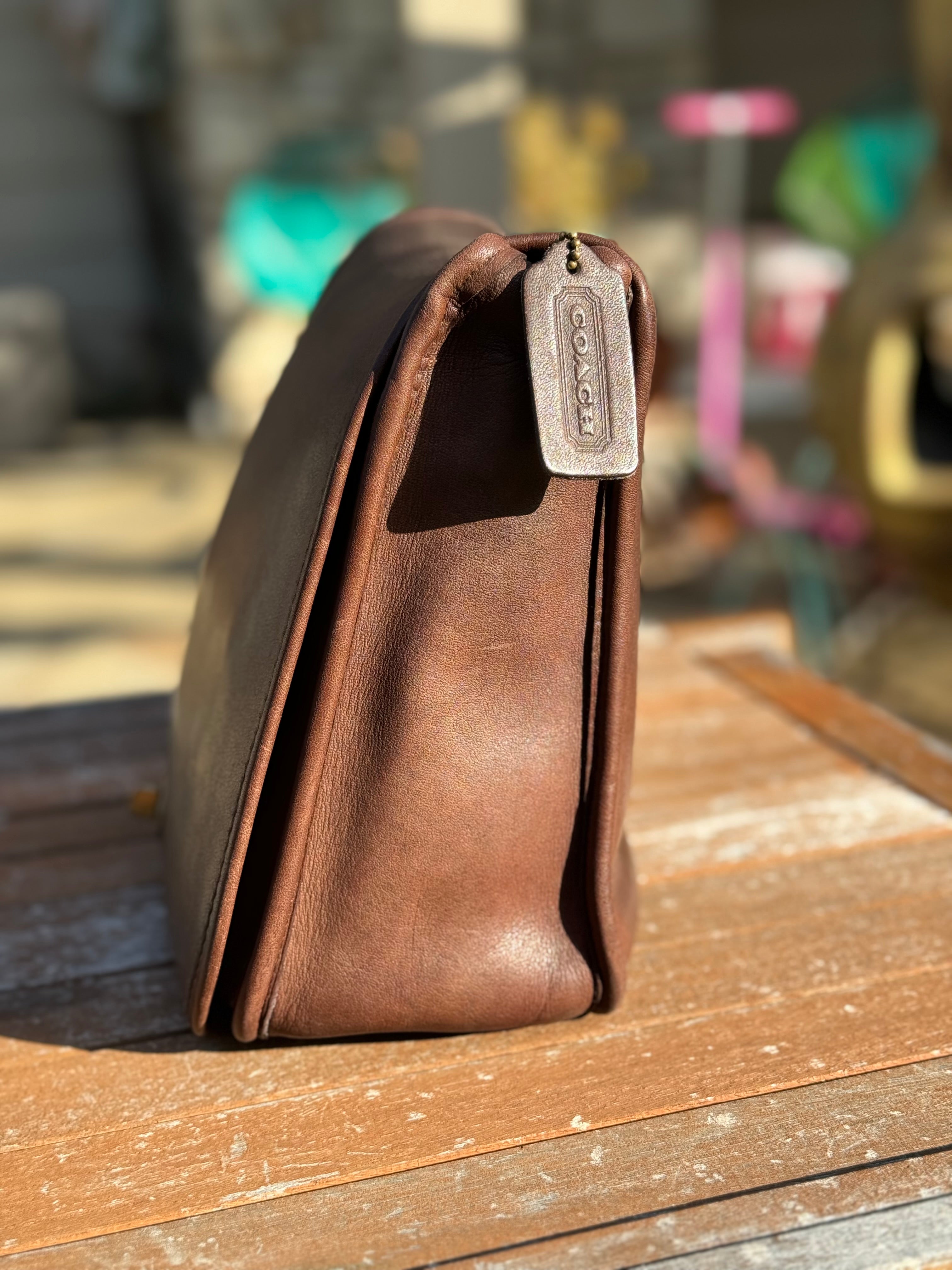 Vintage Coach Stewardess Bag shops In Mahogany