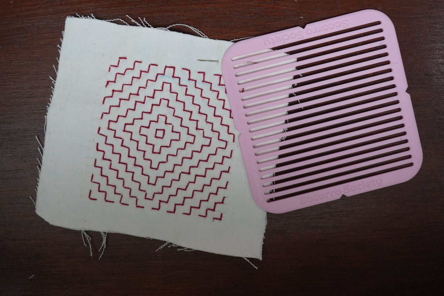 Sashiko Grid Stencil