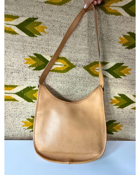 Pre-1994 Vintage Coach Beckett Bag in Putty