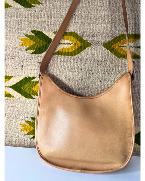 Pre-1994 Vintage Coach Beckett Bag in Putty