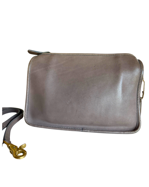 Vintage Coach Grey Compartment Bag (9300)