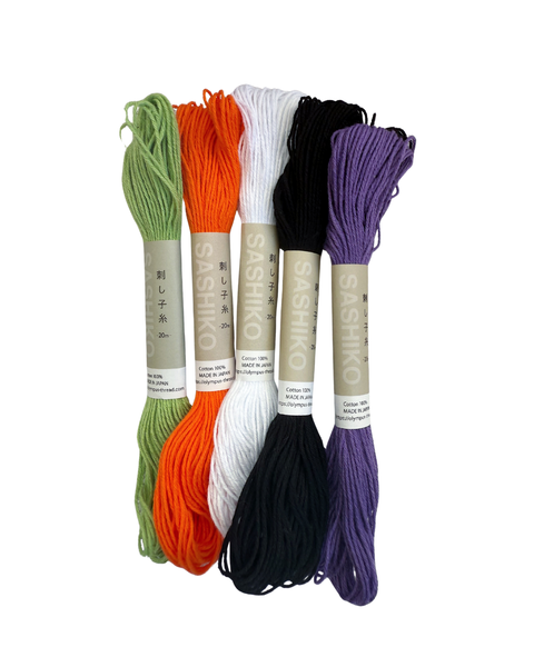 Es Spooky Sashiko Thread Bundle
