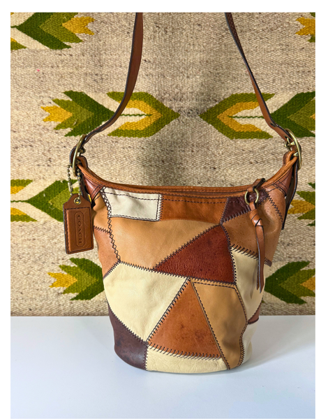 Coach 11476 Vintage Patchwork Bleecker Duffel Bag 55 limited edition